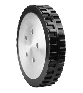 Roues de direction de robot <span class=keywords><strong>AGV</strong></span> bon marché et de haute qualité, roues motrices à quatre roues, chariot élévateur tout-terrain, roues motrices - Product Image 5