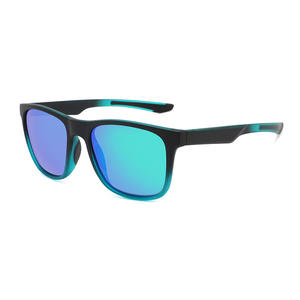 Lunettes de soleil polarisées pour le sport, monture noire, lentilles TAC, protection UV400, pour le cyclisme en plein air, la pêche, protection solaire classe 2 - Product Image 1
