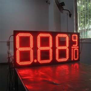 Panneau d'affichage numérique LED de haute qualité pour station-service, pylône, publicité numérique, IP65, télécommande RF, extérieur - Product Image 4