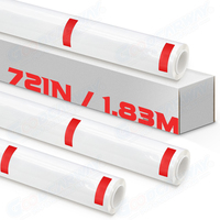 Película Protectora para Automóviles TOP TPU PPF de 7.5 Mil, Autoregenerable, Transparente, Hidrofóbica, de Poliuretano, Rollo de 1.83x15M