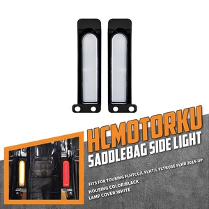 Lampe Latérale de Sacoche de Selle LED de Remplissage de Garde-Boue Arrière de Moto pour Touring FLHTCU/LFLHT/FLTRUSE FLHR 2014-up - Product Image 2