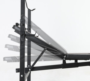 <strong>Foldable</strong> Adjustable Durable Metal Weight <strong>Bench</strong> for Commercial Indoor Gym Use - Product Image 6