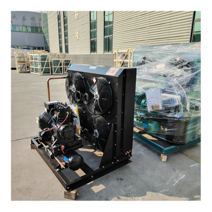 Unidad Condensadora de Compresor de Pistón de 1.5HP, Enfriador Industrial Refrigerado por Aire - Product Image 2