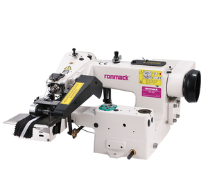 Machine à coudre à point invisible à entraînement direct RONMACK RM-370 avec boucle de ceinture et largeur réglable - Product Image 1