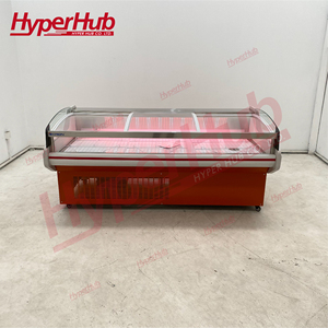<span class=keywords><strong>Vitrine</strong></span> Réfrigérée Horizontale 300 cm à Couvercle Ouvert <span class=keywords><strong>pour</strong></span> Viande Fraîche, Personnalisable avec Logo et Couleurs, <span class=keywords><strong>pour</strong></span> <span class=keywords><strong>Marché</strong></span> - Product Image 2