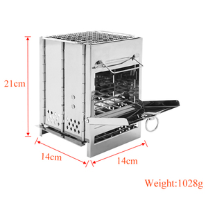 G34 <strong>Small</strong> Iron Charcoal BBQ Grill Stove Wholesale Folding Design High Quality for <strong>Barbeque</strong> Cooking Essential BBQ Tools - Product Image 6