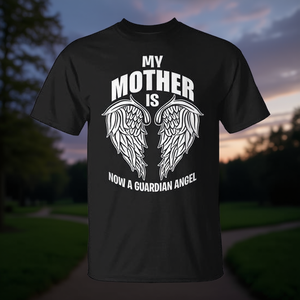Mi madre ya es un ángel de la guarda, camiseta conmemorativa del duelo por la pérdida - Product Image 3