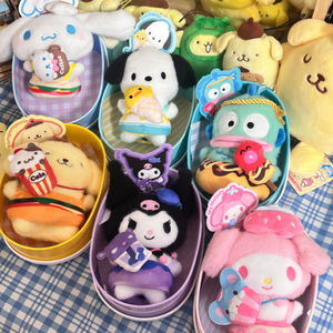 Caja Sorpresa Saniro Yummy Box, Llavero de Muñeca Anime, Muñeca 3D Kuro-mi Melody, Mini Juguetes para Máquina de Garras - Product Image 4