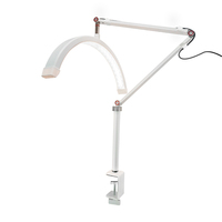 Lampe à ongles LED de 16 pouces avec support de téléphone pour manucure, extension de cils, salon de beauté, maquillage, tatouage