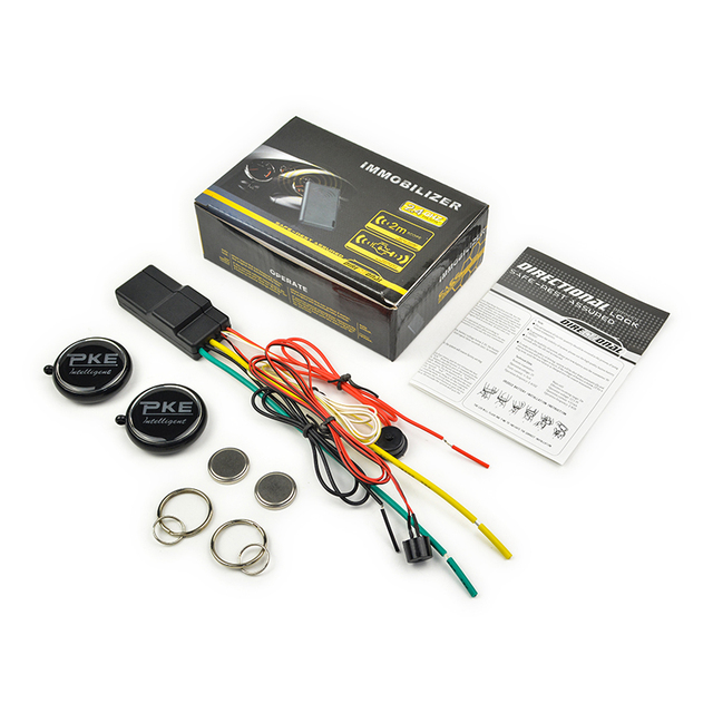 2.4 GHZ FSK/GFSK Auto Anti-hijacking Car Alarm PKE Wireless Cut off Engine Security Alarm Car Immobilizer
