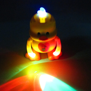 Popolare LED luminoso canto luminoso danzante animale anatra <span class=keywords><strong>bruco</strong></span> suino bestiame Robot elettronico giocattoli musicali per bambini regali - Product Image 2