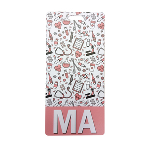 Personalizzato BSN MA CMA MSN RN RT CNA Badge Buddy per uomo donna forniture per ufficio accessori per infermiere porta Badge - Product Image 4