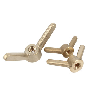 <span class=keywords><strong>Écrou</strong></span> à oreilles en laiton jaune DIN315 <span class=keywords><strong>Écrou</strong></span> à <span class=keywords><strong>cage</strong></span> de meuble rectangulaire arrondi fabriqué en usine <span class=keywords><strong>Écrou</strong></span>s papillon à ailes zingués - Product Image 6