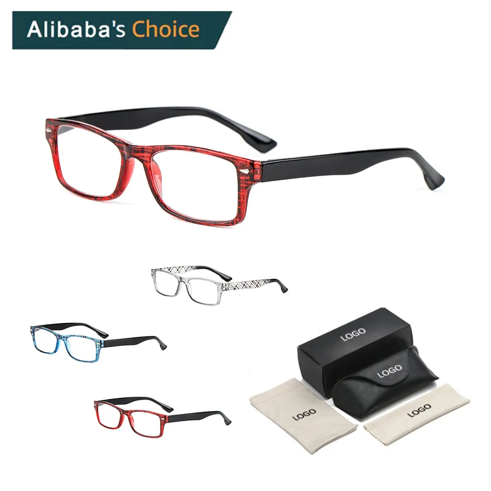 Óculos de leitura unissex, óculos de leitura clássico e lupa para ler, bloqueio de luz azul, 2023
