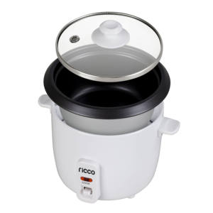 Petit <span class=keywords><strong>cuiseur</strong></span> à <span class=keywords><strong>riz</strong></span> 0.3L, 200W, 1.5 CUP pour <span class=keywords><strong>2</strong></span> <span class=keywords><strong>personnes</strong></span>, avec pot <span class=keywords><strong>de</strong></span> <span class=keywords><strong>riz</strong></span> antiadhésif amovible, tasse à mesurer et spatule, avec ETL - Product Image 1