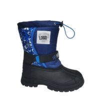 Nouvelles bottes de randonnée d'hiver antidérapantes noires à faible MOQ, bottes de neige imperméables Solomon, bottes de neige amortissantes Columbia