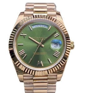 2025 Original Design Brand Luxury Rose Gold Mechanical <b>Watch</b> <b>Diving</b> Function Stainless Steel Strip - Product Image 1