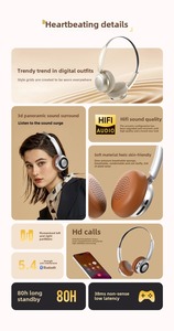 Casque sans fil supra-auriculaire Private Tooling B39 P9 <span class=keywords><strong>Pro</strong></span> <span class=keywords><strong>Max</strong></span> pour DJ, Gaming, Sport, Voyage – Écouteurs OEM à prix abordable - Product Image 3
