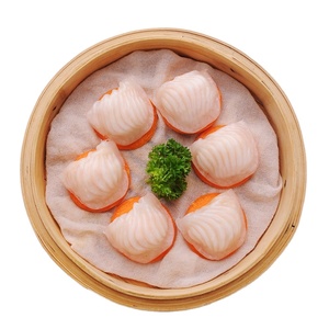 Battre congelé chinois prêt à manger boulette à la vapeur douce boulette de crevettes en cristal congelé - Product Image 4