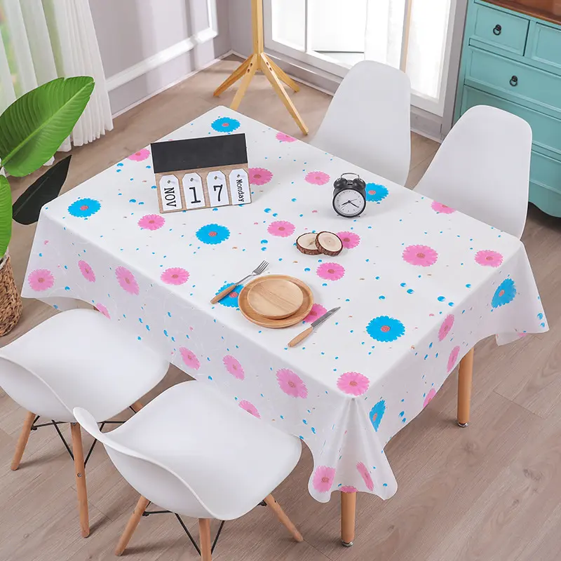 테이블 천 프리미엄 면 직사각형 테이블 천 식탁을 정사이즈 중국 제조 업체의 주방 천을 사용