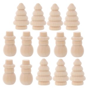 Árbol de Navidad con Forma de Muñeco de Nieve para Niños, 20 Unidades - Product Image 1