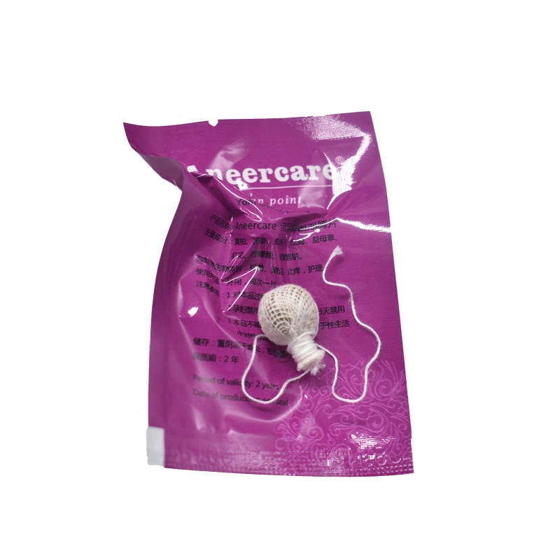 Оптовая продажа, оригинальные Травяные женские вагинальные чистящие точки yoni pearl для ухода за здоровьем yoni detox pearl