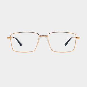 Nuovi Occhiali da Vista per Uomo d'Affari, Montatura Quadrata di Alta Qualità, Occhiali in Metallo, Occhiali Classici - Product Image 1