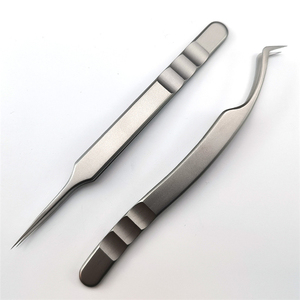 Pinzas de Acero Inoxidable de Alta Calidad para Cejas y Pestañas, con Logotipo Personalizable, Fáciles de Usar, Kit de Belleza GZ RTS, Pedidos al por Mayor - Product Image 3