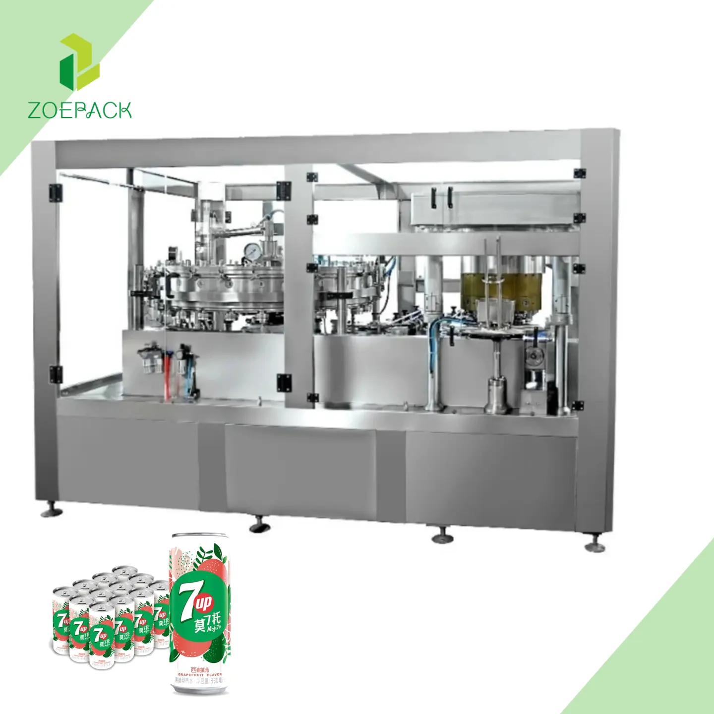 स्वचालित पूर्ण संयंत्र एक से जेड गैर गैस पेय रस कैनिंग लाइन एल्यूमीनियम बीयर सीलिंग मशीन भर सकता है