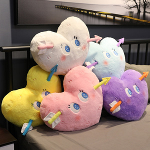 EN STOCK <span class=keywords><strong>Peluche</strong></span> en forme de cœur Cupidon, mignonne et kawaii, 50 cm, super douce, cadeau pour la Saint-Valentin - Product Image 5