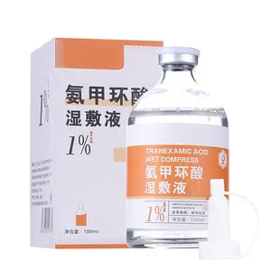 100Ml Face Care Product Remove Yellowing And Brighten Lighten Melanin 1% Tranexamic Acid Wet Compress Liquid With Nicotinamide