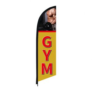 Cheap Price Outdoor Advertising Stand Feather Open Large Custom Beach Flag <b>Banner</b> - Product Image 4