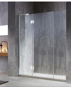 Seawin נירוסטה זכוכית מקלחת דלת קיר הר ציר חדר מקלחת - Product Image 6