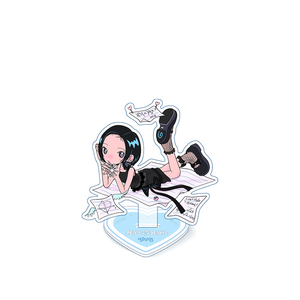 Adorno de Graduación Personalizado de Acrílico Transparente con Diseño de Personaje Humanoide en Versión Q, Decoración de Escritorio, Regalo - Product Image 4