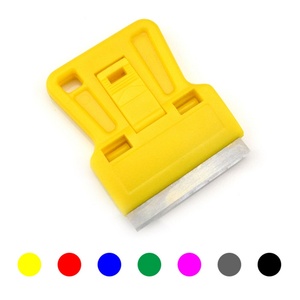 เครื่องมือติดตั้งฟิล์มกรองแสง ด้ามจับพลาสติก ใบมีดโกนขนาดเล็ก เครื่องมือขูดสติ๊กเกอร์ เครื่องมือขูดแบบพกพาขนาดเล็ก - Product Image 5