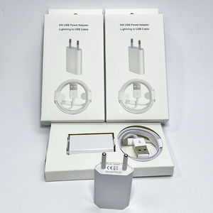 Cargador de Pared USB de 5V 1A con Enchufe Europeo y Cable para iPhone 5 5S 6 6S 7 8 Plus 11 Pro Max X XR XS SE, Adaptador de Corriente USB de Viaje - Product Image 3