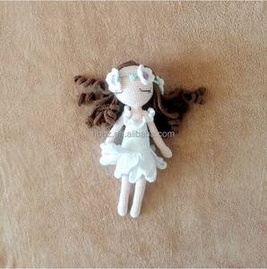 Baby Cadeau Pasgeboren Haak Gebreide Gevulde Fee Pluche Knuffel Handgemaakte Dier Pop Amigurumi Gehaakte Speelgoed - Product Image 5