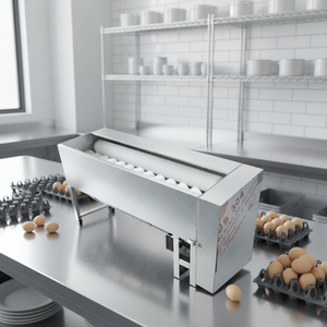 Industrial Automatic Egg Washing Machine <b>Brush</b> Roller Chicken Egg Cleaning Machinefor High Efficiency Cleaning - Product Image 1