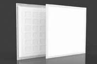 Panneau lumineux LED blanc 40W en aluminium, certifié CE RoHS, angle de faisceau 120°, 600x600mm, Ra>80, pour plafond plat, usage commercial, bureaux, commerces