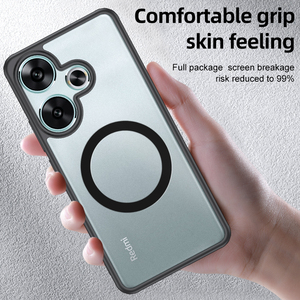 Custodia Protettiva Magnetica Trasparente Antiurto in TPU e PC per Xiaomi Poco F6 5G Turbo3 5G <span class=keywords><strong>Note</strong></span> 13 Pro Plus - Product Image 5
