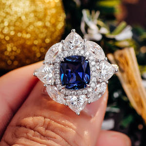 2 карата бриллиантовое кольцо 14k золото ювелирные изделия обручальное кольцо для женщин Свадебное обещание - Product Image 1