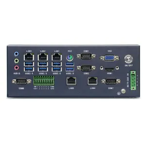 Durable Fanless Embedded Industrial computer Rugged design mini PC 6/7/8/9/th single board computer mini computer