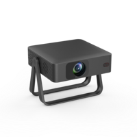 Projecteur LCD portable ultra-fin Ruiying N5, 720P 1080P FHD, prise en charge de la mise au point automatique LED, home cinéma, cadeau, Android 9