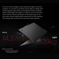 Nuevo Lanzamiento 2025 ThinkPad X1 Carbon Aura Edición IA, Laptop Ultradelgada para Negocios y Juegos, Intel I7, Pantalla de 14 Pulgadas 2880x1800, SSD, Windows