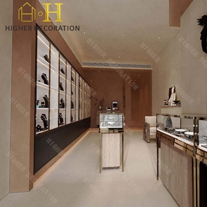 <span class=keywords><strong>Vitrine</strong></span> de présentation de bijoux de style européen, <span class=keywords><strong>vitrine</strong></span> en verre doublée de velours <span class=keywords><strong>pour</strong></span> diamants et pierres précieuses, magasin de détail - Product Image 3
