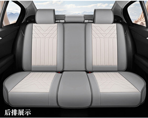 Fundas de Asiento de Coche de Alta Calidad, Protector de Asiento de Cuero PVC Resistente al Desgaste para Conducción Diaria, Exportación a Europa y América - Product Image 4