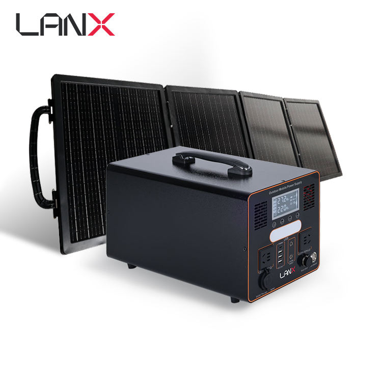 Black with solar panel