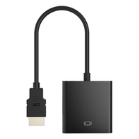Adaptateur convertisseur de câble vidéo audio vers sortie VGA 1080P HD pour ordinateur portable/de bureau vers TV/projecteur/moniteur, état neuf