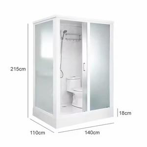 Mới Trung Quốc di động ngoài trời prefab phòng tắm đơn vị di động vòi hoa sen và nhà vệ sinh cabin di động thuận tiện di chuyển nhà vệ sinh - Product Image 6