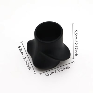 Poignée de <span class=keywords><strong>raquette</strong></span> de <span class=keywords><strong>tennis</strong></span> en silicone portable pour correction de la prise, sécurisée, empêche le glissement et la torsion - Product Image 3